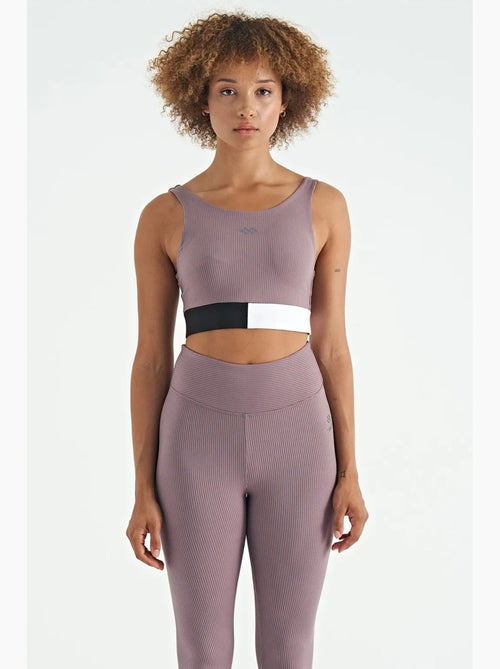 Top deportivo crop sin mangas de bloques de color tommy - Kiabi Top deportivo crop sin mangas de bloques de color tommy - Kiabi