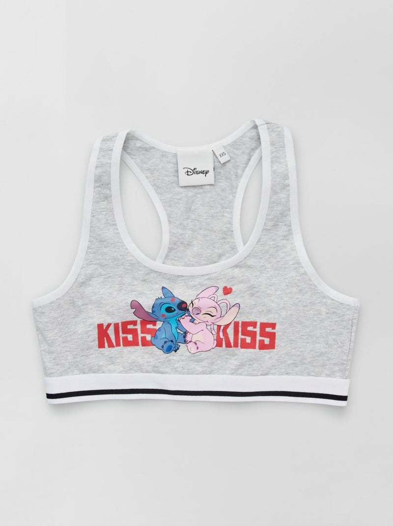 Top 'Disney' de algodón GRIS - Kiabi