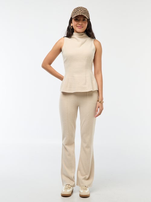 Top entallado de punto suave - Kiabi