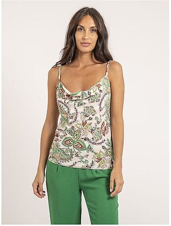 Top estampado FARODZE