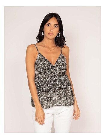 Top estampado FOSTINE