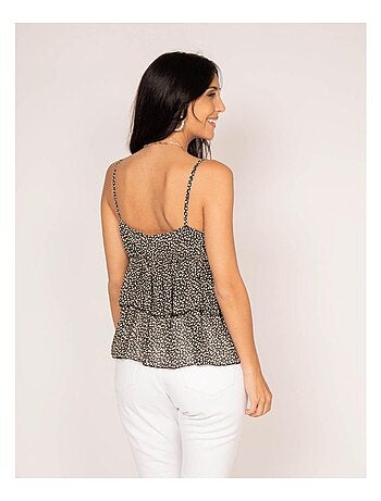 Top estampado FOSTINE
