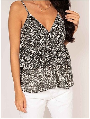 Top estampado FOSTINE