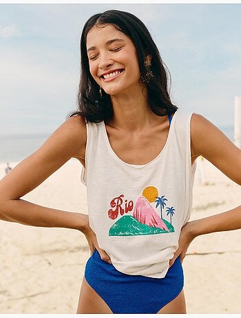 Top estampado, MO Fashion