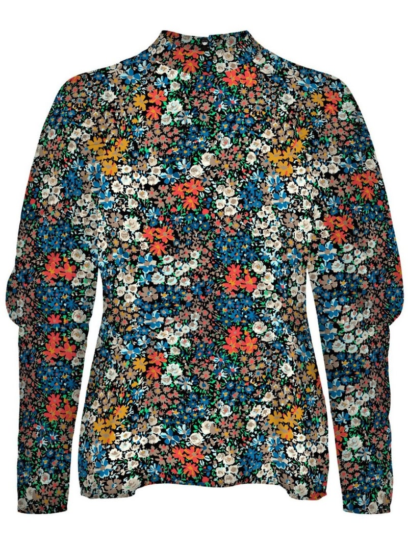 Top estampado Vero Moda Azul - Kiabi