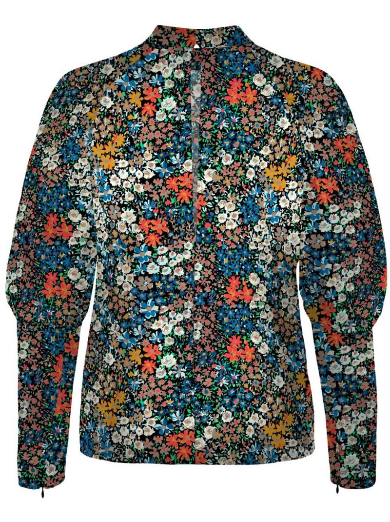 Top estampado Vero Moda Azul - Kiabi