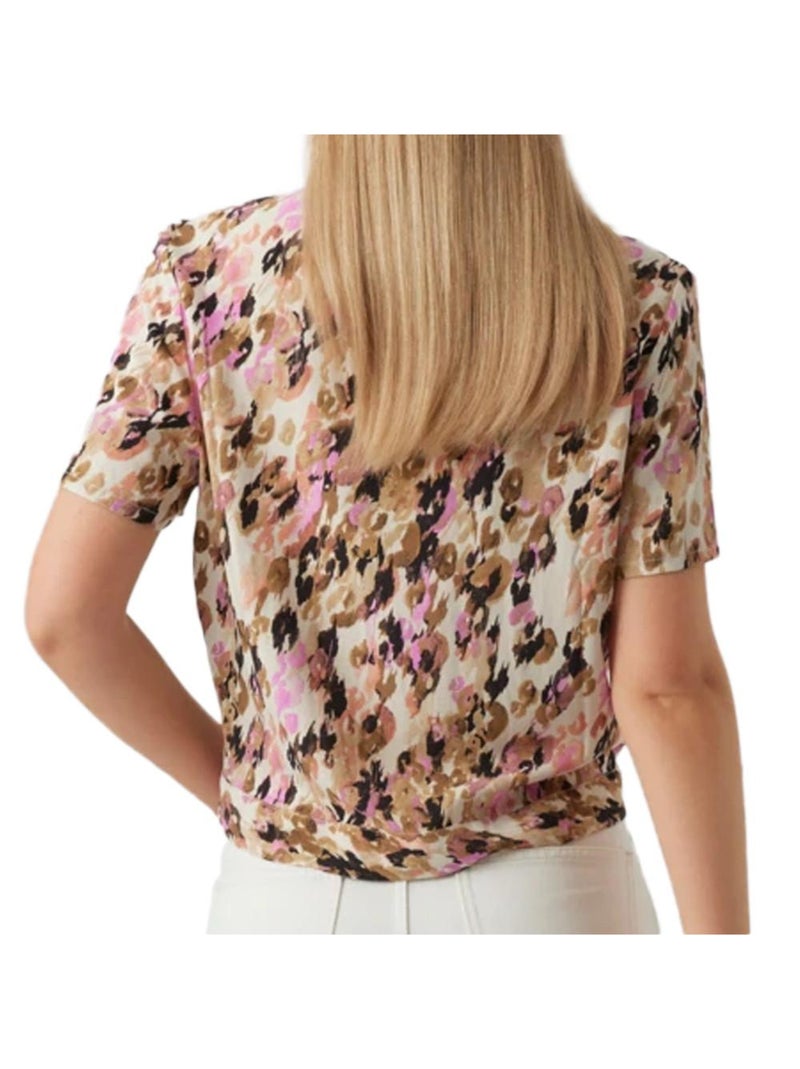 Top Estampado Vero Moda para Mujer Azul - Kiabi