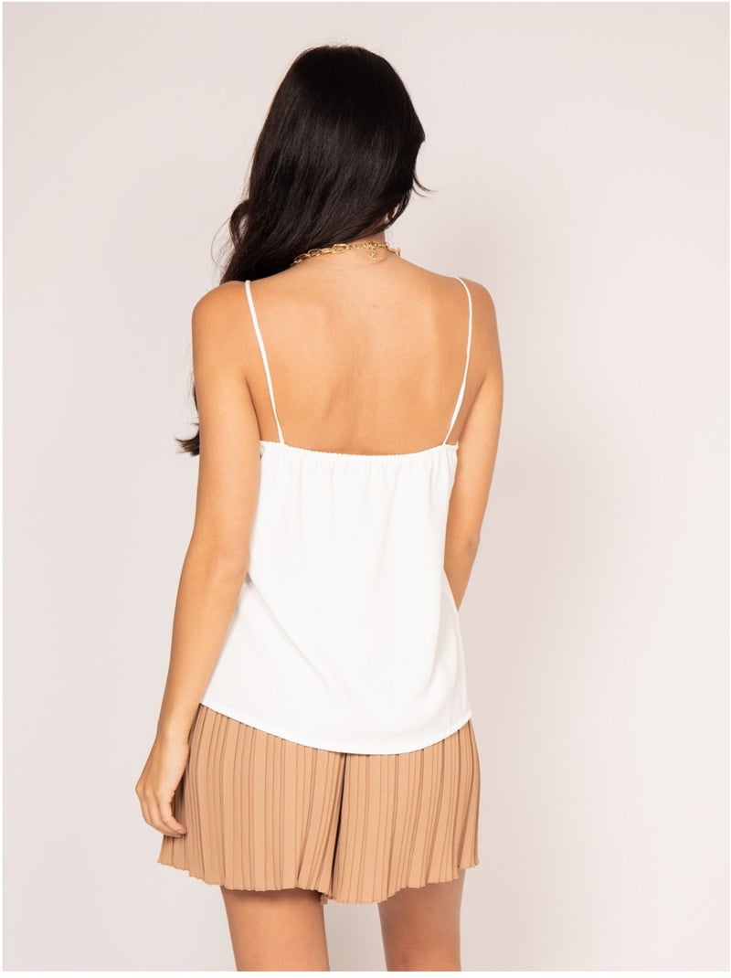 Top FANETTE Blanco - Kiabi