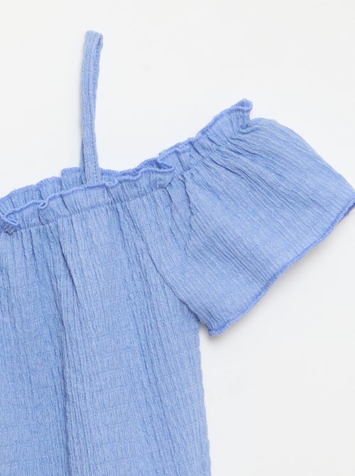 Top fruncido de tirantes finos - Kiabi