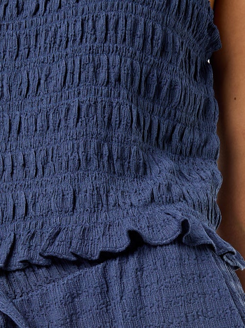 Top fruncido sin mangas - Kiabi