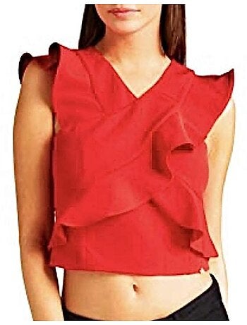 Top Guess de Mujer con Volantes