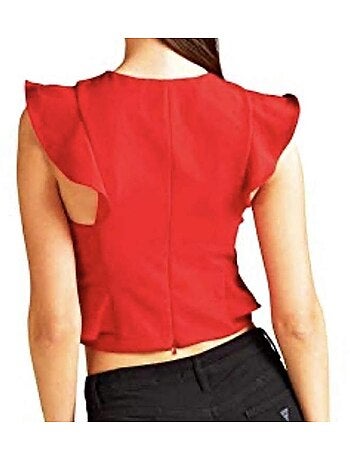 Top Guess de Mujer con Volantes