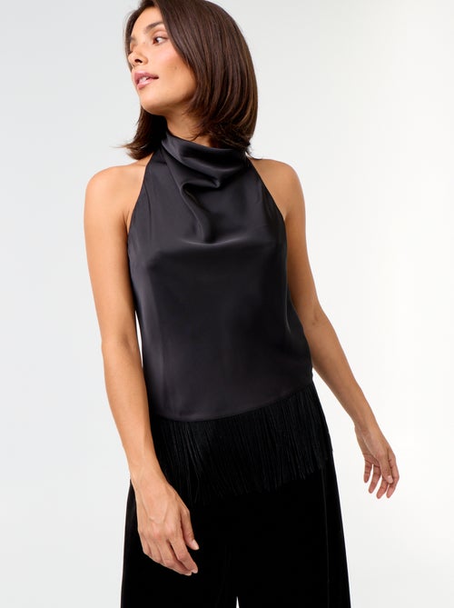 Top halter drapeado - Kiabi