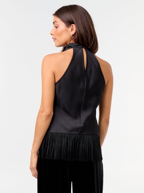 Top halter drapeado - Kiabi
