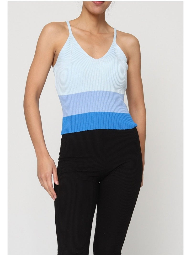 Top Kebello Azul - Kiabi