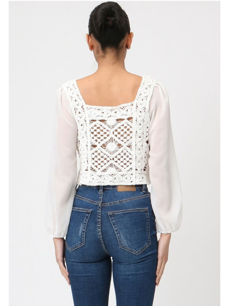 Top Kebello Blanco - Kiabi