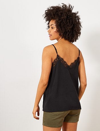 Top lencero de encaje - Kiabi