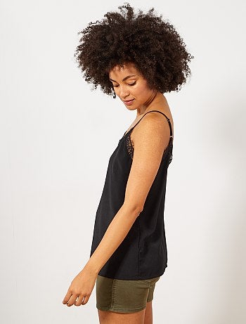 Top lencero de encaje - Kiabi