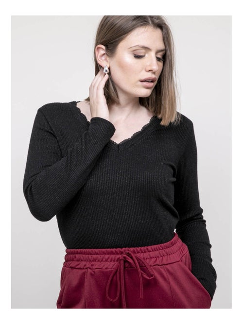Top manches largos FALVY - Kiabi