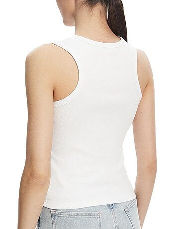 Top Tirantes Mujer Calvin Klein Jeans Etiqueta Tejida