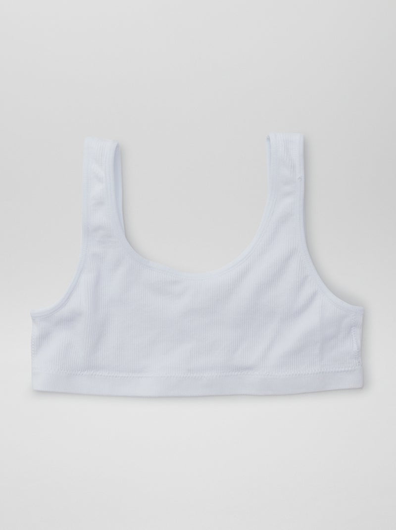 Top sin costuras 'Petit Béguin' Blanco - Kiabi