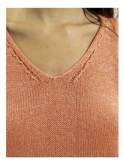Top sin mangas de punto lurex KENATRA - Kiabi Top sin mangas de punto lurex KENATRA - Kiabi