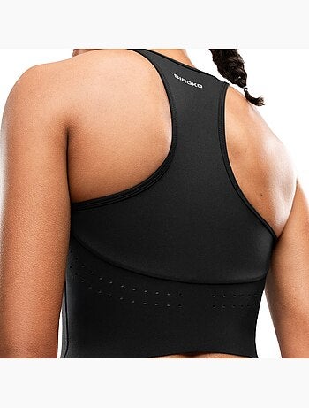 Top sin mangas running mujer fitness mujer namib
