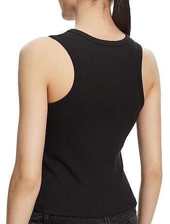 Top Tirantes Mujer Calvin Klein Jeans Etiqueta Tejida