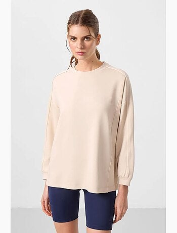 Top túnica oversize largo a rayas tommy