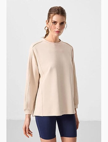 Top túnica oversize largo a rayas tommy