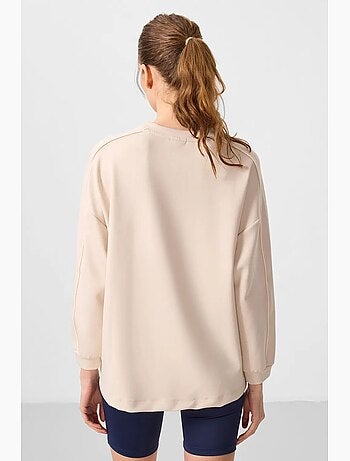 Top túnica oversize largo a rayas tommy