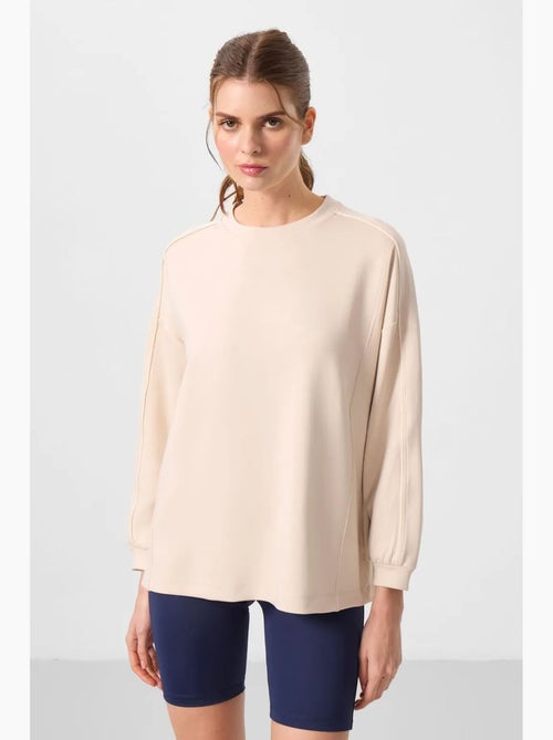 Top túnica oversize largo a rayas tommy - Kiabi Top túnica oversize largo a rayas tommy - Kiabi