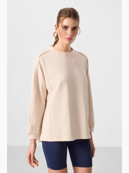 Top túnica oversize largo a rayas tommy - Kiabi Top túnica oversize largo a rayas tommy - Kiabi