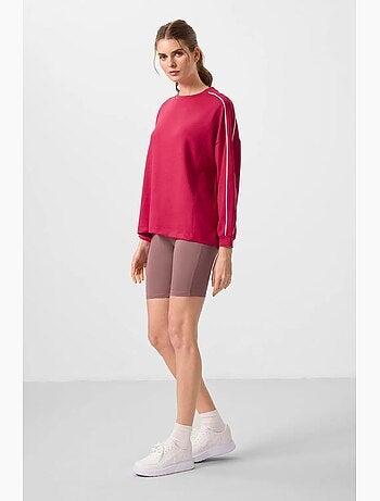 Top túnica oversize largo a rayas tommy