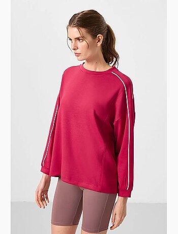 Top túnica oversize largo a rayas tommy