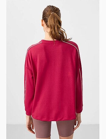 Top túnica oversize largo a rayas tommy