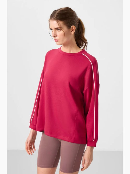Top túnica oversize largo a rayas tommy - Kiabi Top túnica oversize largo a rayas tommy - Kiabi