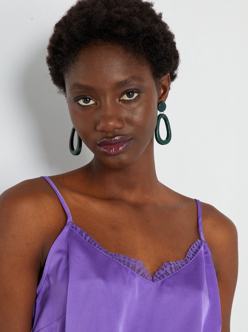 Top vaporoso PURPURA - Kiabi