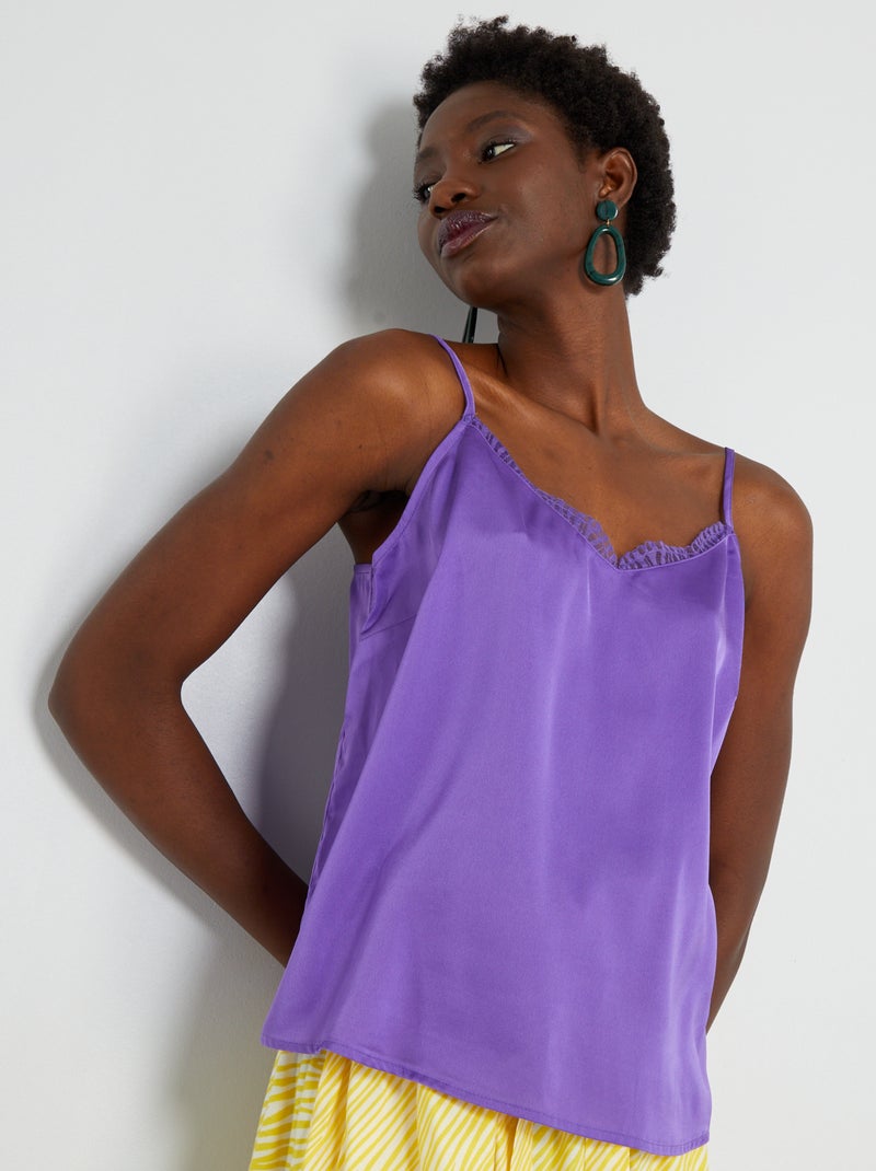 Top vaporoso PURPURA - Kiabi