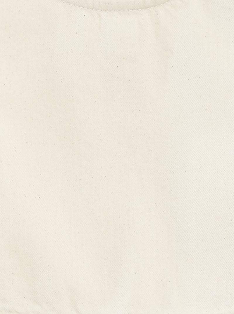 Top vaquero sin mangas Blanco - Kiabi