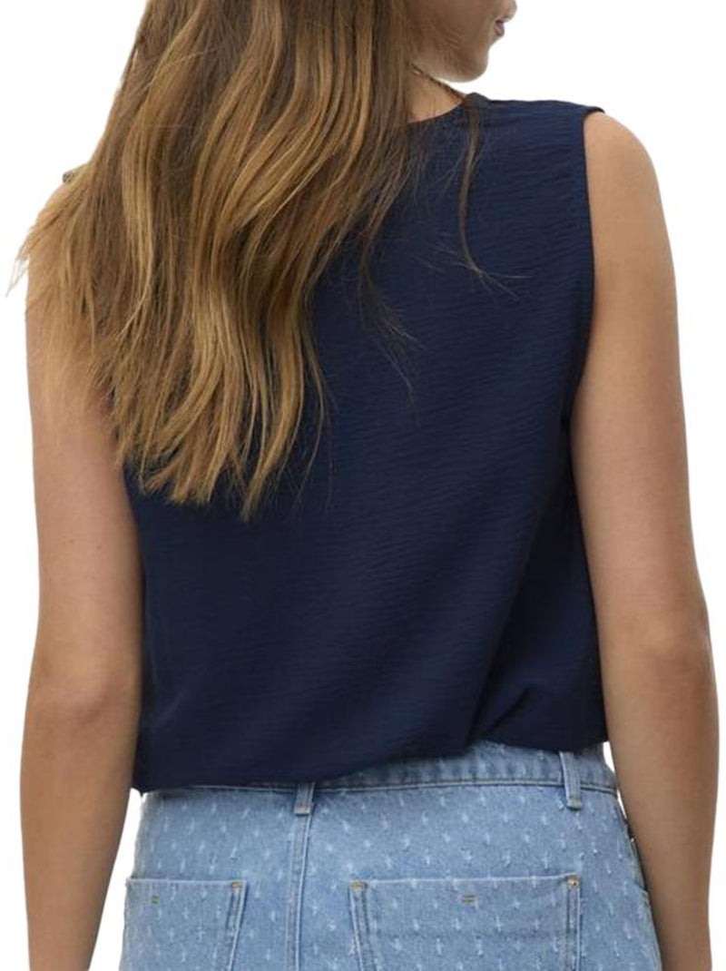 Top Vero Moda para Mujer Azul marino - Kiabi