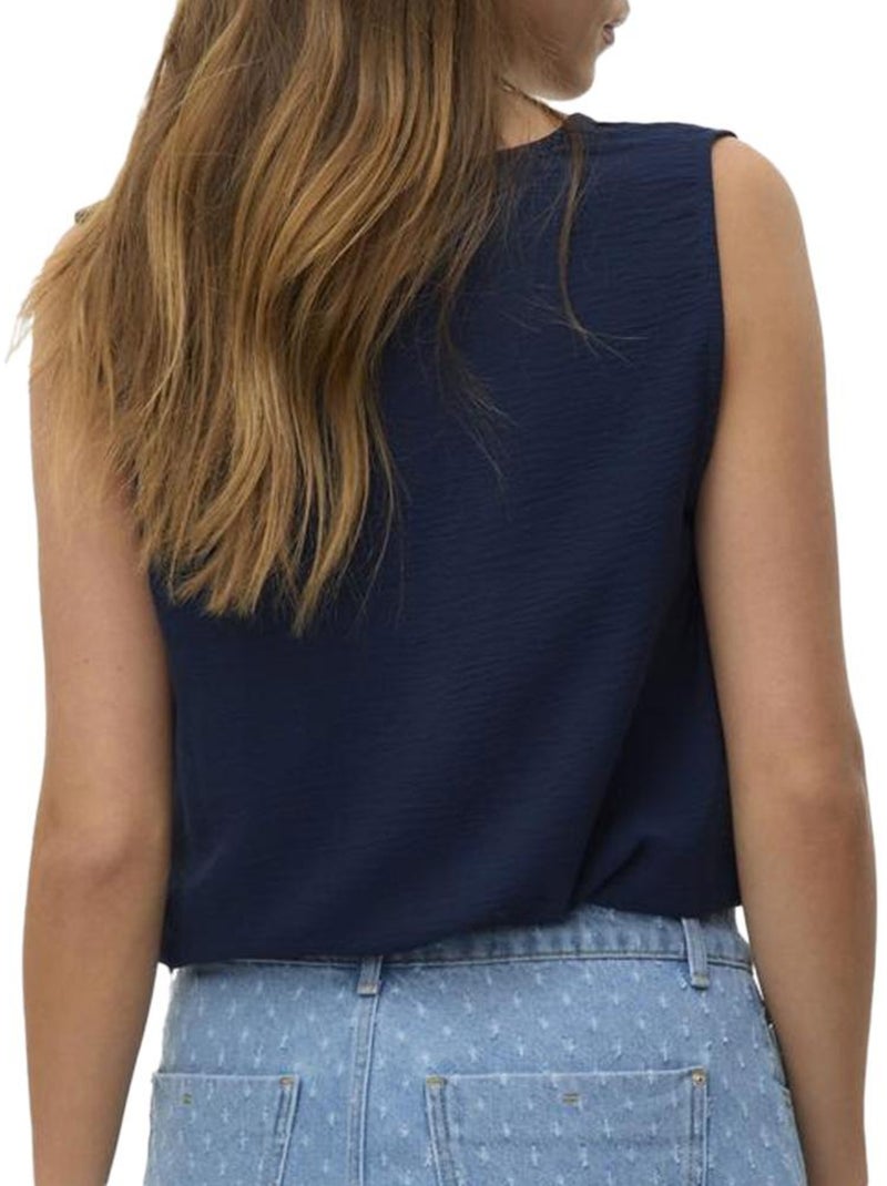 Top vero moda para mujer Azul marino - Kiabi