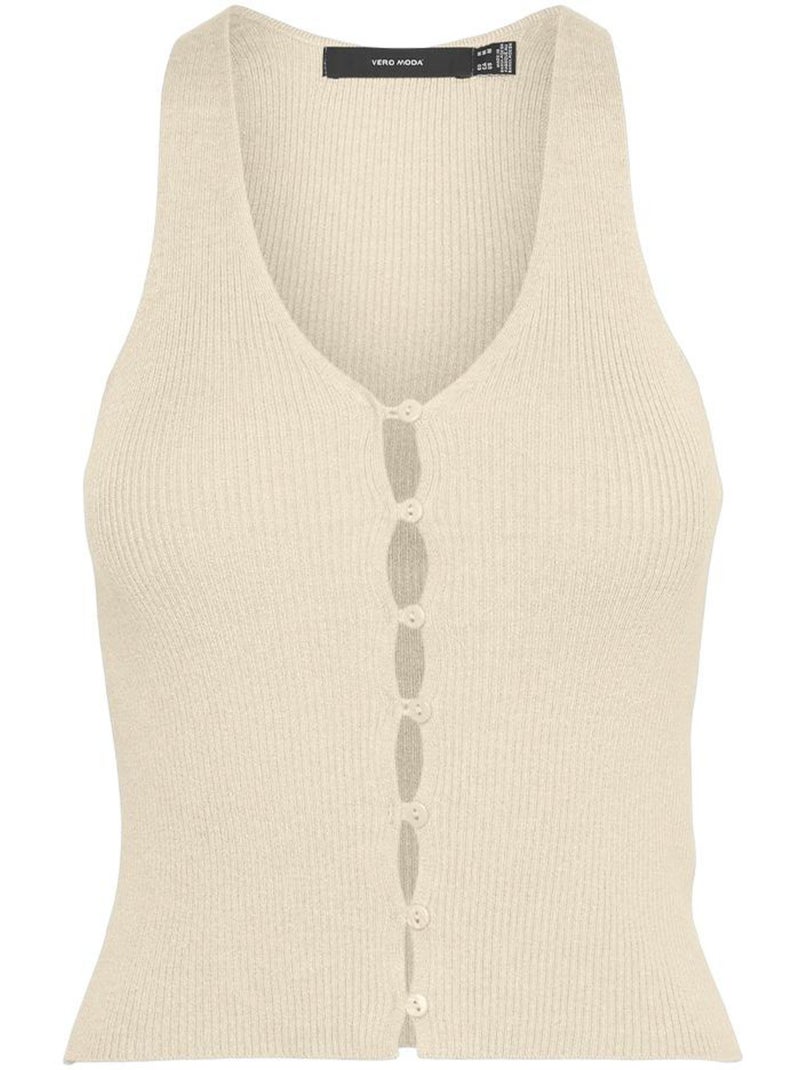 Top vero moda para mujer Crudo - Kiabi