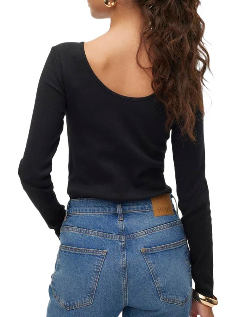 Top Vero Moda para Mujer Negro - Kiabi