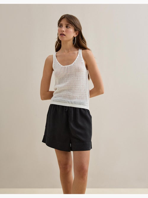 Tope de punto de ganchillo, MO Fashion - Kiabi