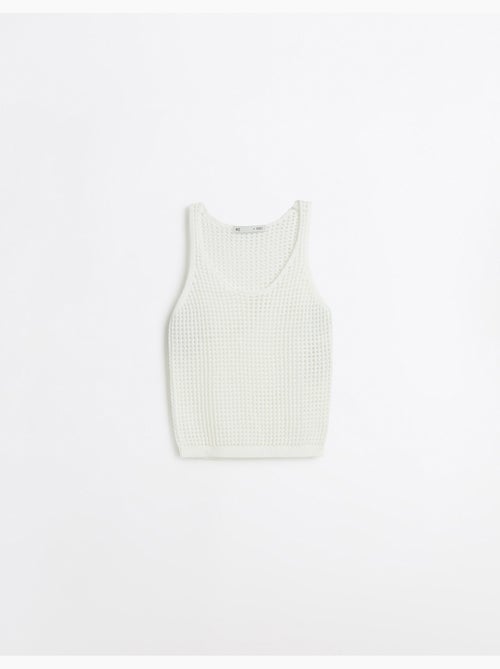 Tope de punto de ganchillo, MO Fashion - Kiabi