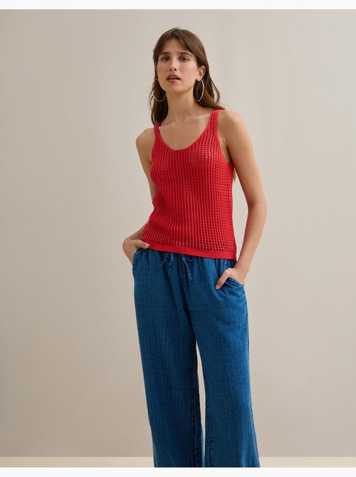 Tope de punto de ganchillo, MO Fashion - Kiabi