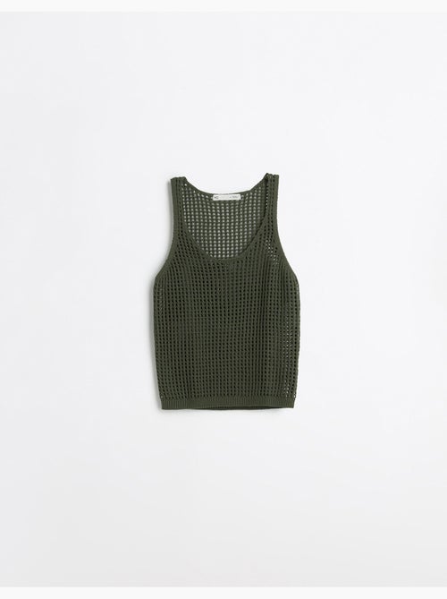 Tope de punto de ganchillo, MO Fashion - Kiabi