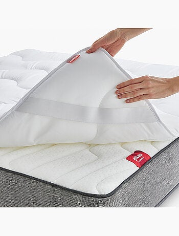 Topper Microfibra 3cm -Funda 100% Algodón - Transpirable