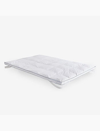 Topper Plumas Natural 5 cm - HOME - Funda 100% Algodón